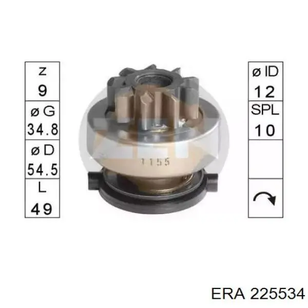 Bendix de coche ERA 225534 precio, desde 18,74 EUR