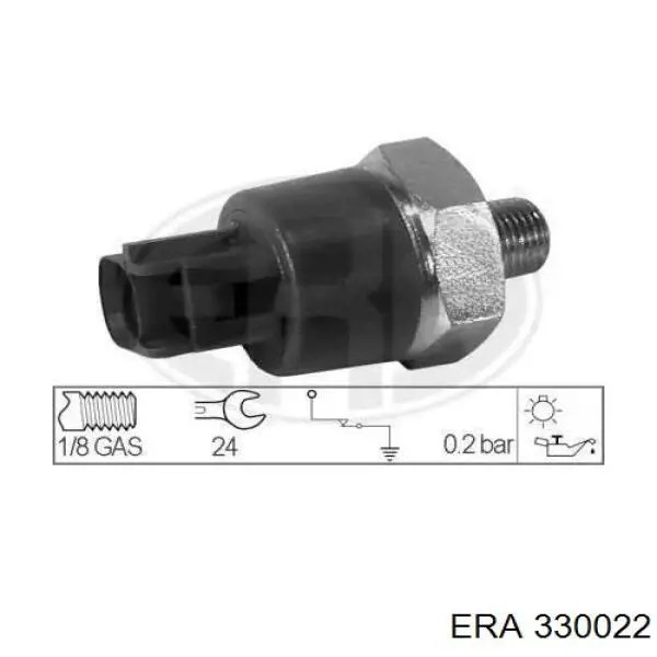 330022 ERA sensor de presión de aceite