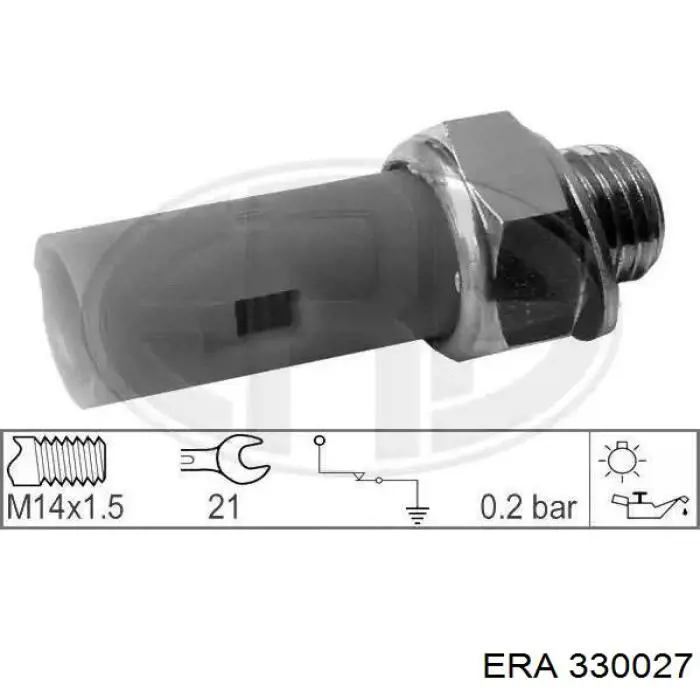 Comprar 330027 ERA Sensor de presión de aceite