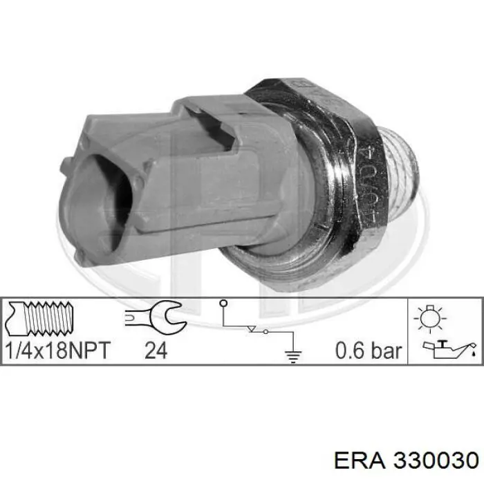 330030 ERA sensor de presión de aceite
