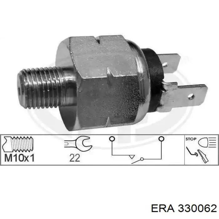 Interruptor de luz de freno ERA 330062 precio, desde 7,01 EUR