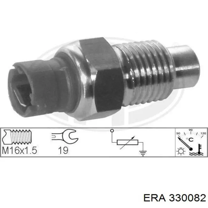 Sensor de temperatura del refrigerante del tablero ERA 330082 precio, desde 6,03 EUR