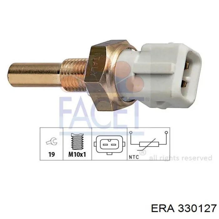 330127 ERA sensor de temperatura del refrigerante