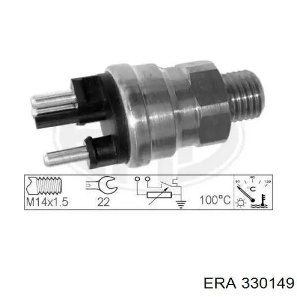 Sensor de temperatura A0065459124 Mercedes