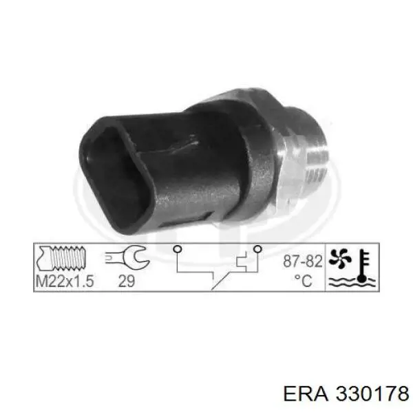 Sensor de temperatura  ERA 330178 precio, desde 9,95 EUR