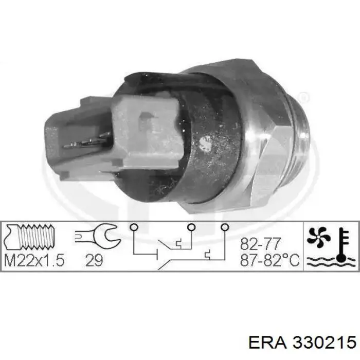 Sensor de temperatura  ERA 330215 precio, desde 20,67 EUR