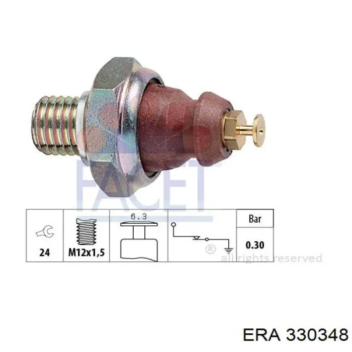 330348 ERA sensor de presión de aceite