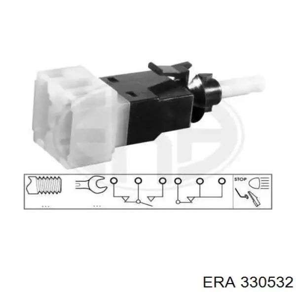 Comprar 330532 ERA Interruptor de luz de freno