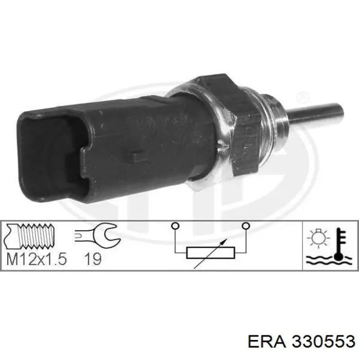 330553 ERA sensor de temperatura del refrigerante
