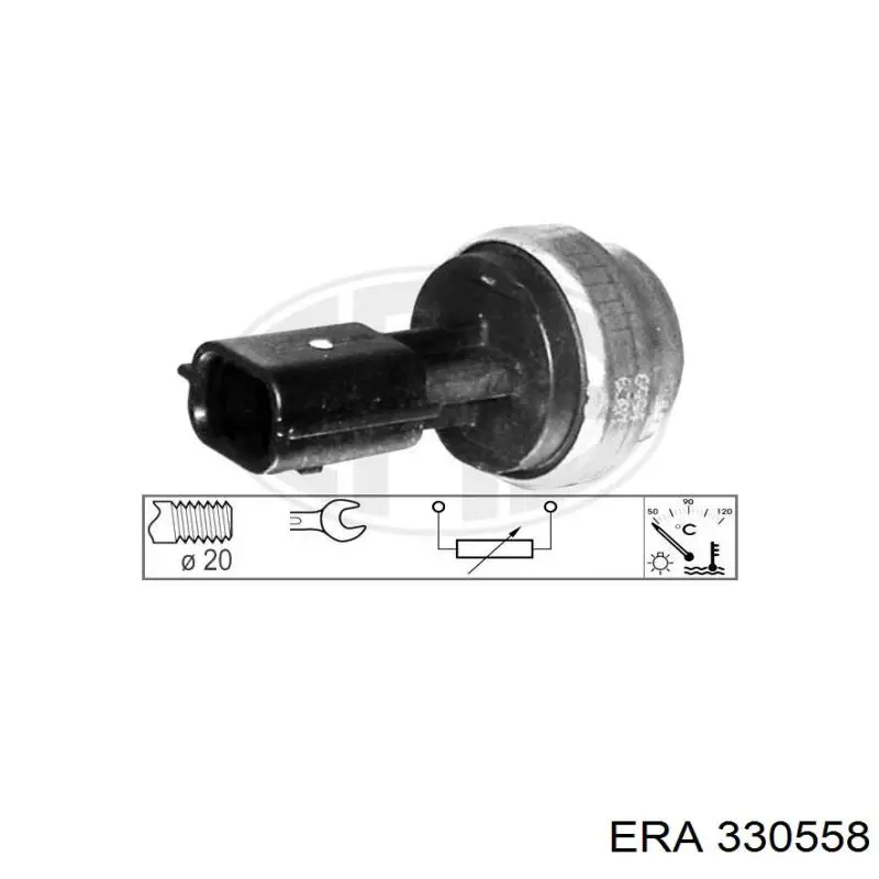 330558 ERA sensor de temperatura del refrigerante