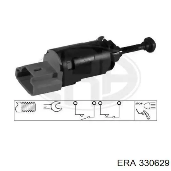 Interruptor de luz de freno 330629 ERA