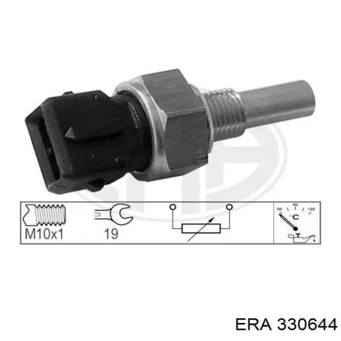 330644 ERA sensor, temperatura del aceite