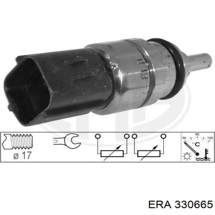 330665 ERA sensor de temperatura del refrigerante