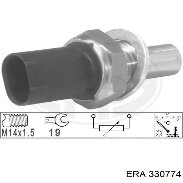 Comprar 330774 ERA Sensor de temperatura de combustible