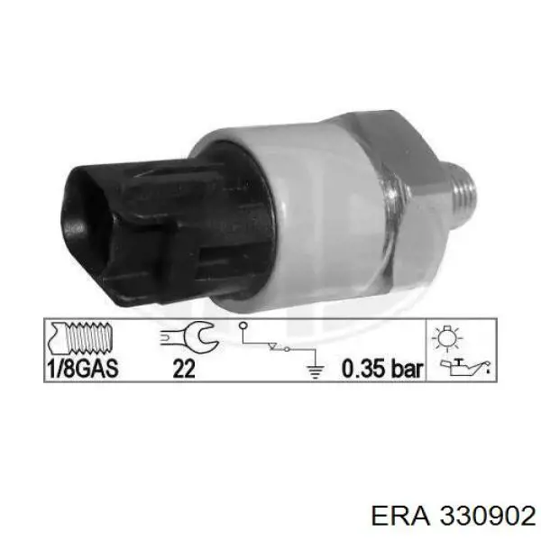 330902 ERA sensor de presión de aceite