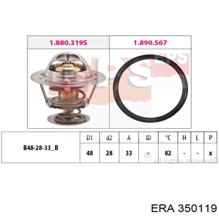 350119 ERA termostato