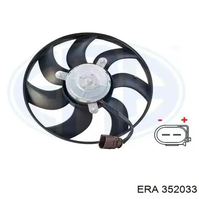 Ventilador de refrigeración completo derecho (motor y hélice) ERA 352033 precio, desde 50,91 EUR