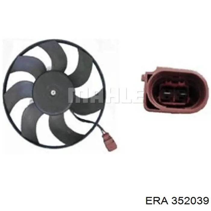 Ventilador de refrigeración completo derecho (motor y hélice) ERA 352039 precio, desde 62,25 EUR