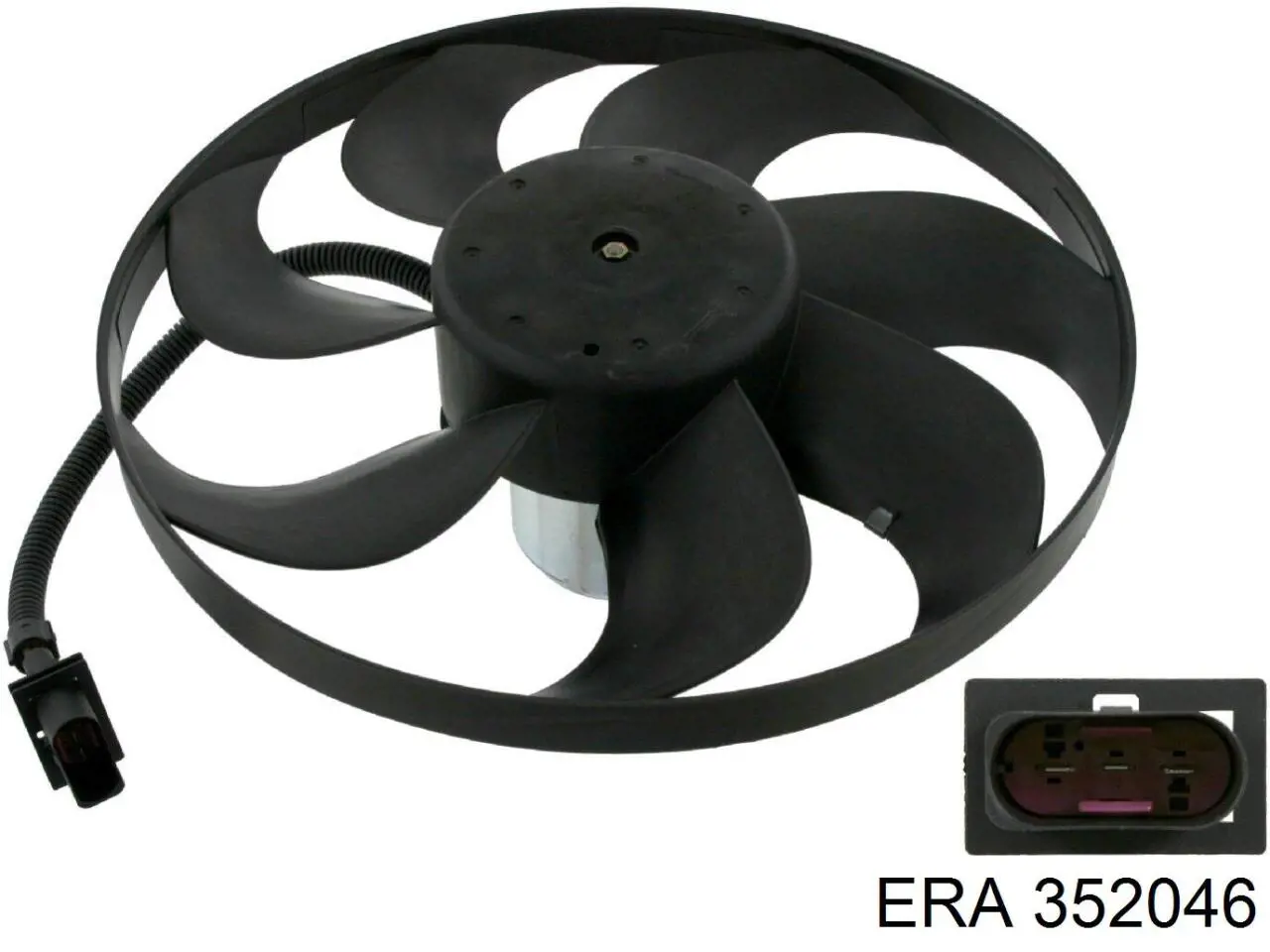 352046 ERA ventilador (rodete +motor refrigeración del motor con electromotor completo)