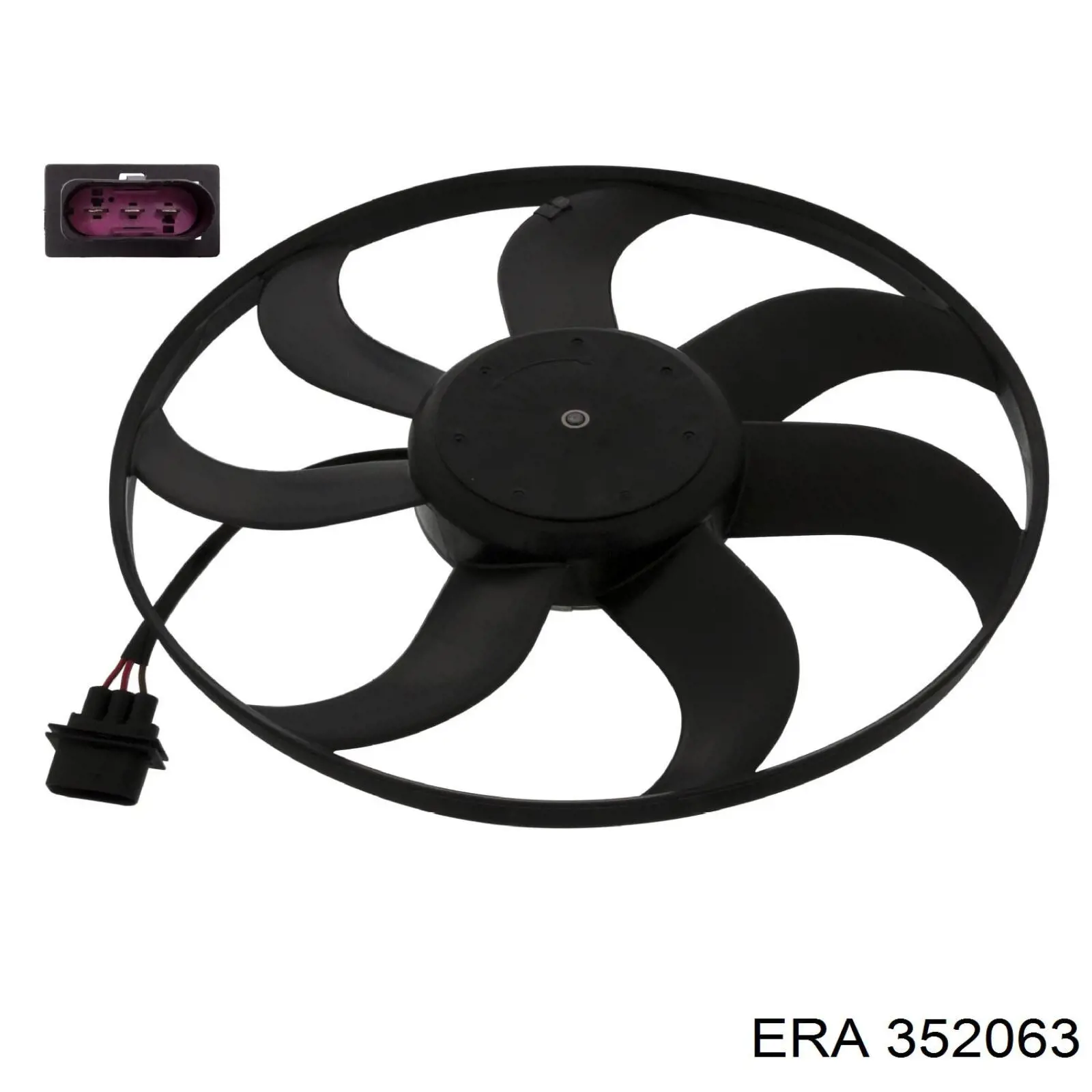 352063 ERA ventilador (rodete +motor refrigeración del motor con electromotor completo)