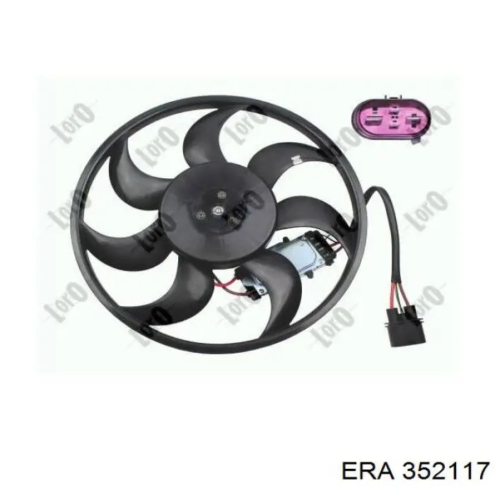 352117 ERA ventilador (rodete +motor refrigeración del motor con electromotor derecho)