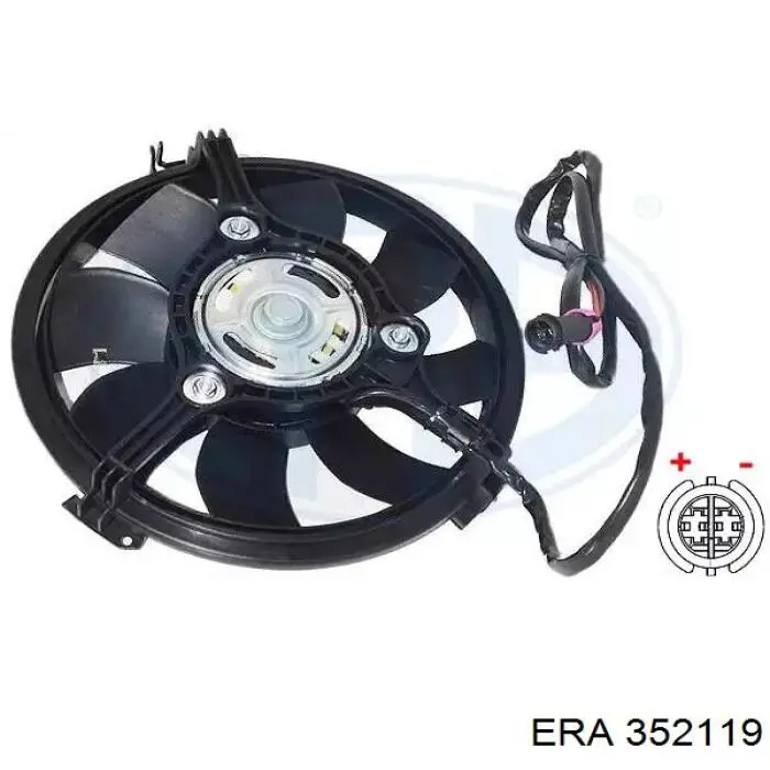 Ventilador del motor 352119 ERA