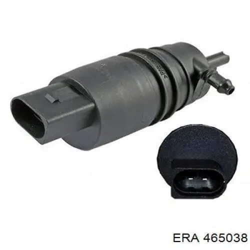 Bomba de agua limpiaparabrisas, delantera 465038 ERA