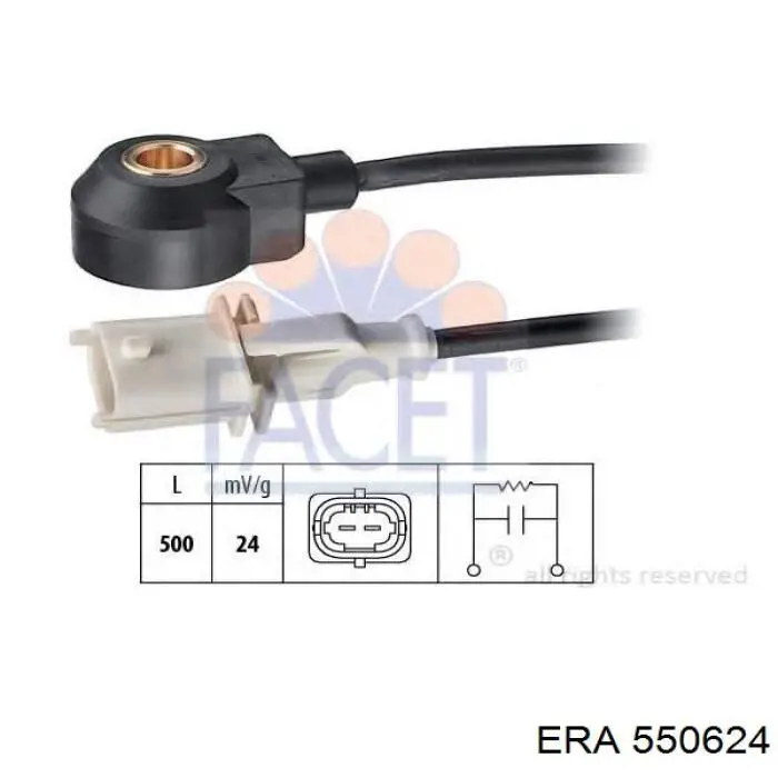 Sensor de detonaciones Jeep RENEGADE BU, B1