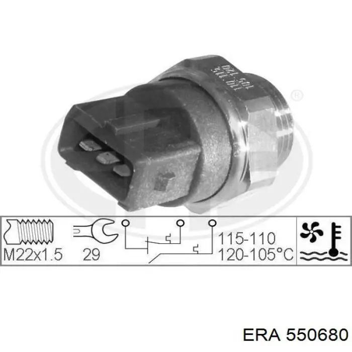 550680 ERA sensor de detonacion
