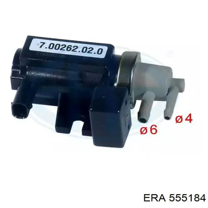 Válvula solenoide de control de presión de sobrealimentación ERA 555184 precio, desde 65,68 EUR