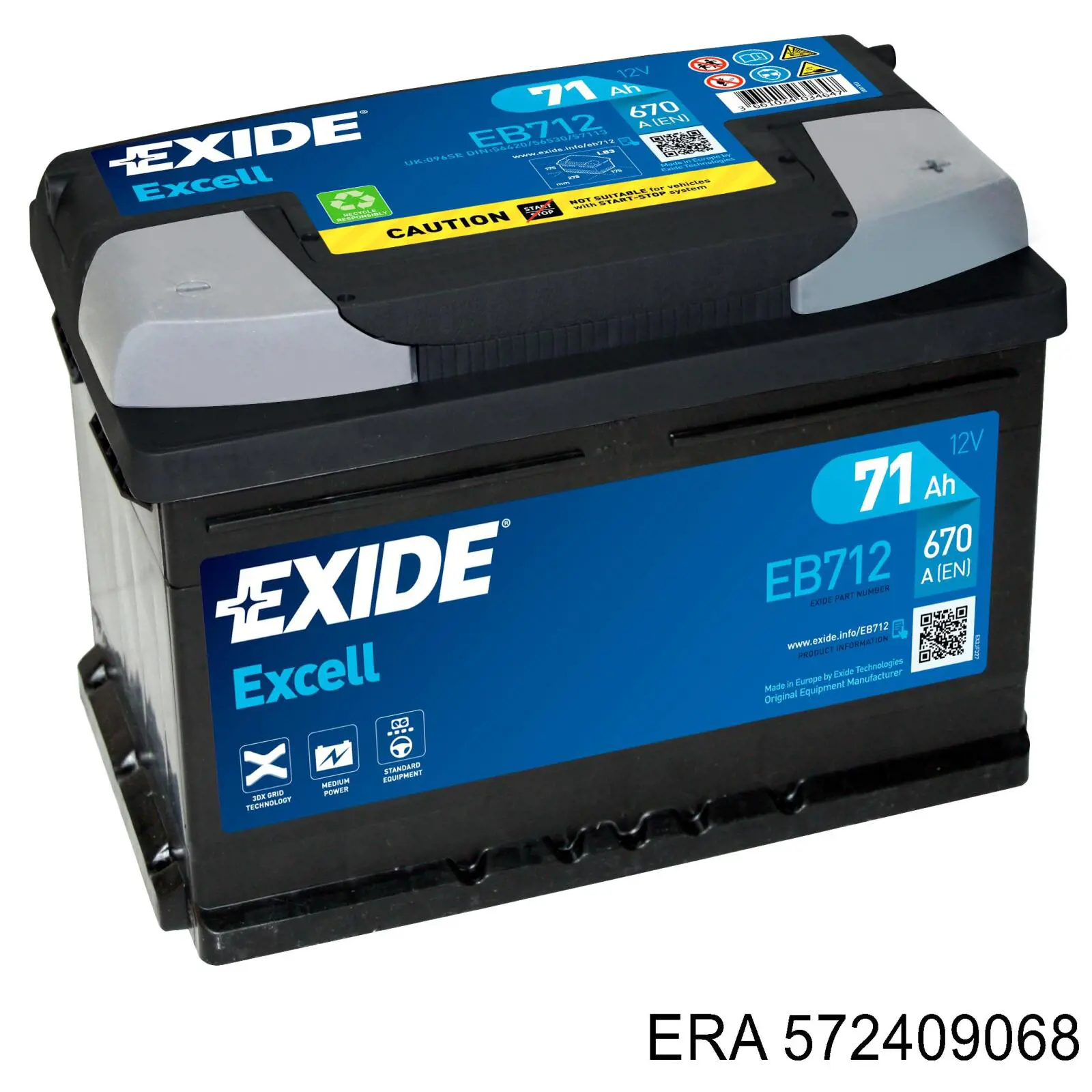 572409068 ERA Batería Start-Stop