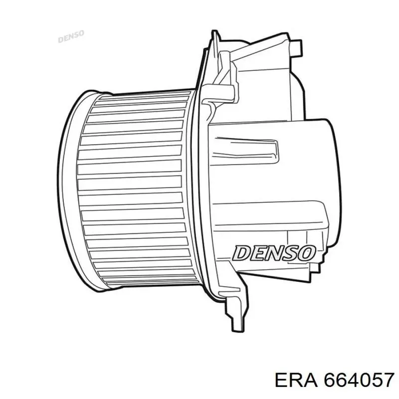 664057 ERA motor eléctrico, ventilador habitáculo