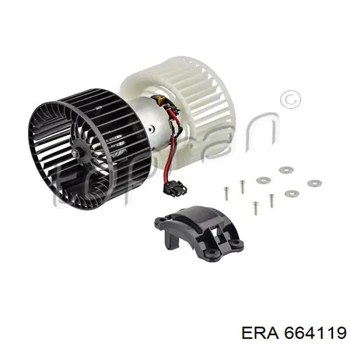 664119 ERA motor eléctrico, ventilador habitáculo