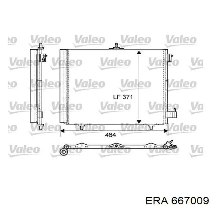 667009 ERA condensador aire acondicionado