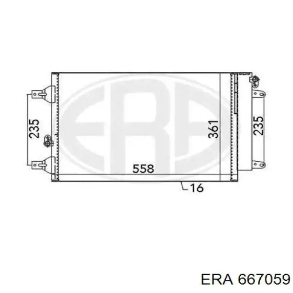 Aire acondicionado capacitor ERA 667059 precio, desde 68,33 EUR
