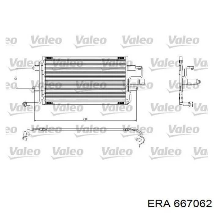 667062 ERA condensador aire acondicionado