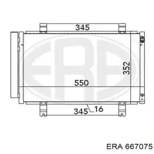 667075 ERA condensador aire acondicionado