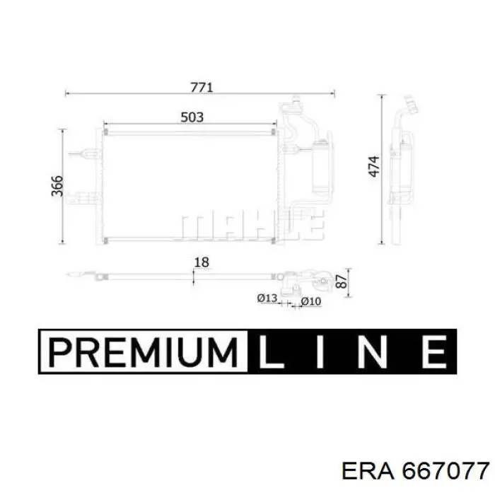 667077 ERA condensador aire acondicionado