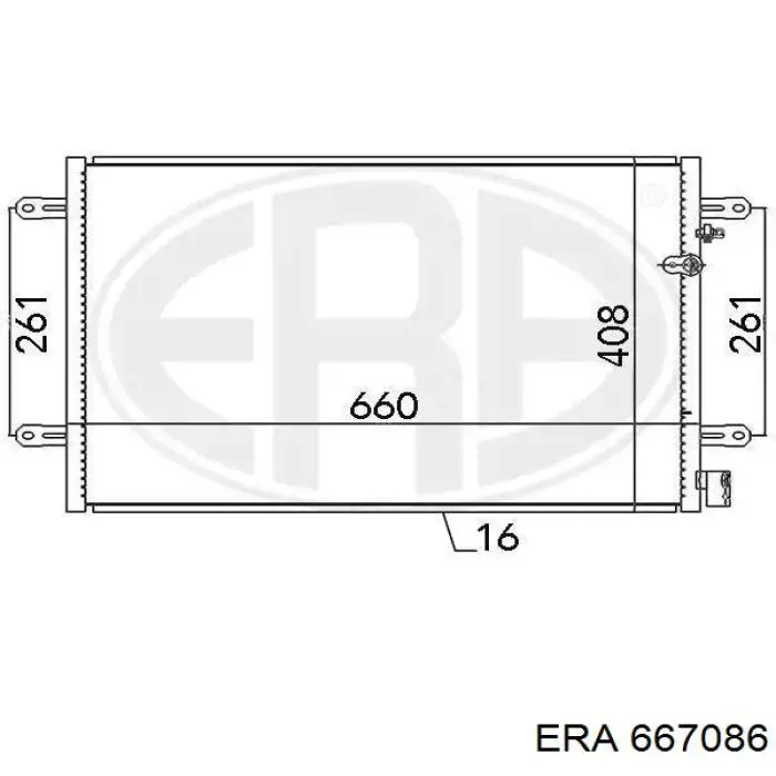Aire acondicionado capacitor ERA 667086 precio, desde 76,80 EUR