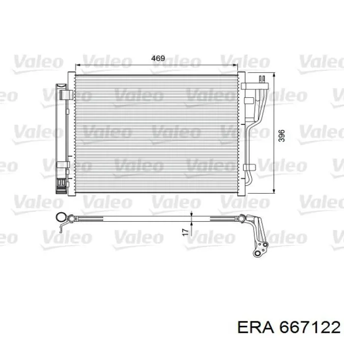 667122 ERA condensador aire acondicionado