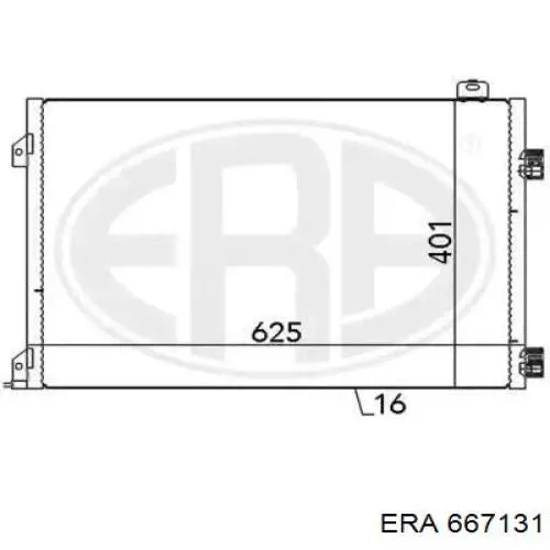 667131 ERA condensador aire acondicionado