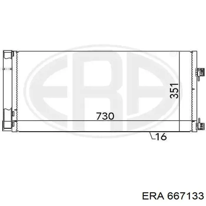Comprar 667133 ERA Condensador de aire acondicionado