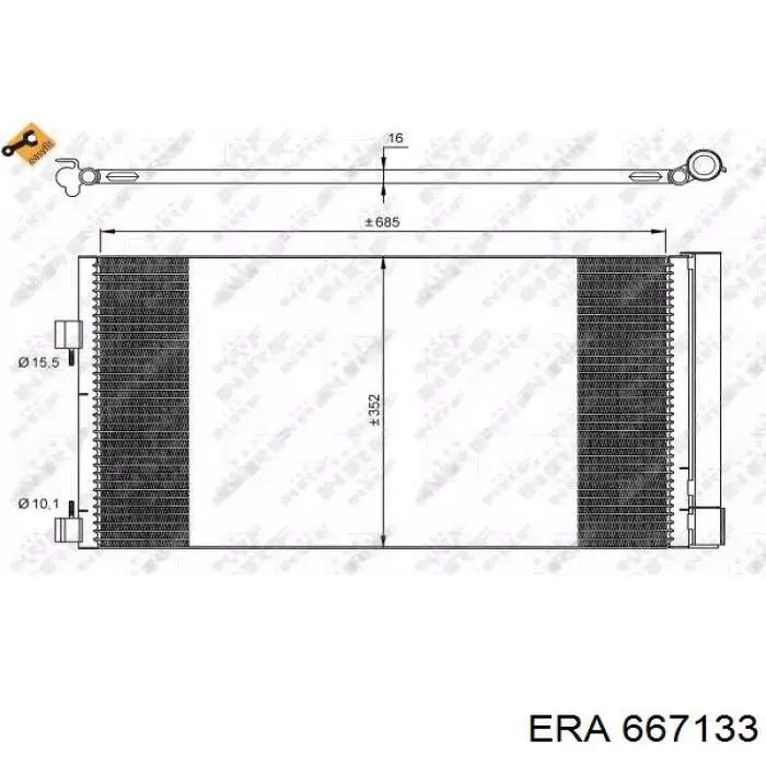 Aire acondicionado capacitor ERA 667133 precio, desde 79,41 EUR