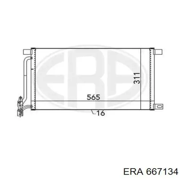 Aire acondicionado capacitor ERA 667134 precio, desde 55,65 EUR