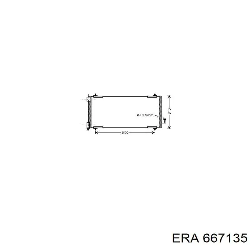 667135 ERA condensador aire acondicionado