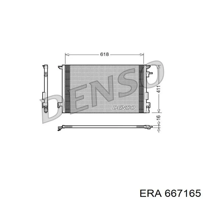 Comprar 667165 ERA Condensador de aire acondicionado