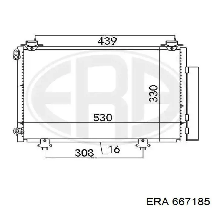 667185 ERA condensador aire acondicionado