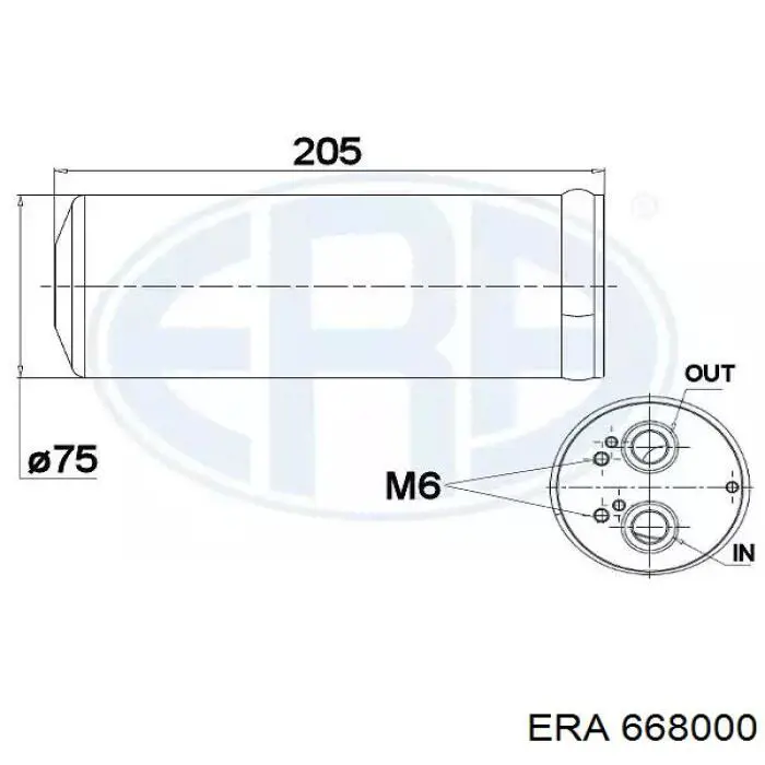 Comprar 668000 ERA Filtro secador de aire acondicionado