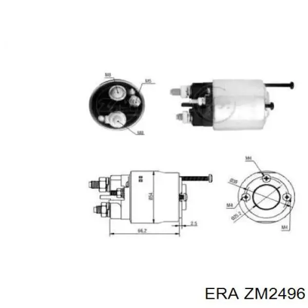 Interruptor magnético estárter ERA ZM2496 precio, desde 38,81 EUR