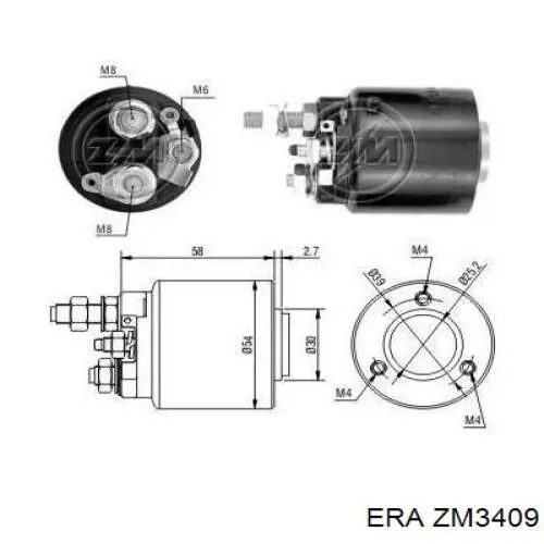335383 Cargo Solenoide arranque